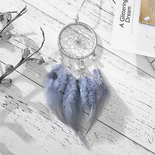 Atrapasueños De Plumas Para Interior Del Automóvil, Colgante