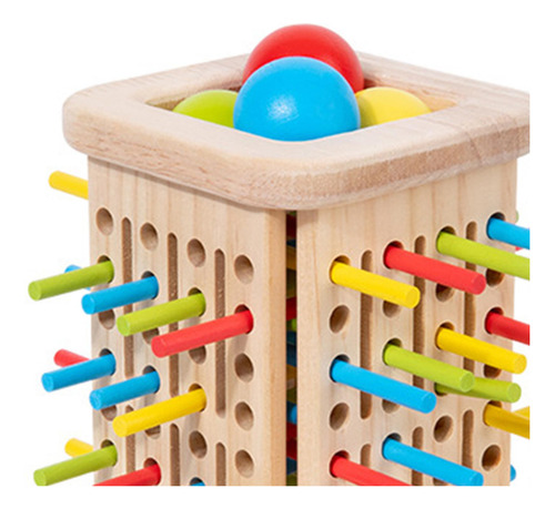 Juego De Dados De Palos De Colores, Juego De Viaje, Tablero