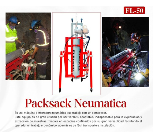Packsack Fl-50 / Neumático / Perforadora