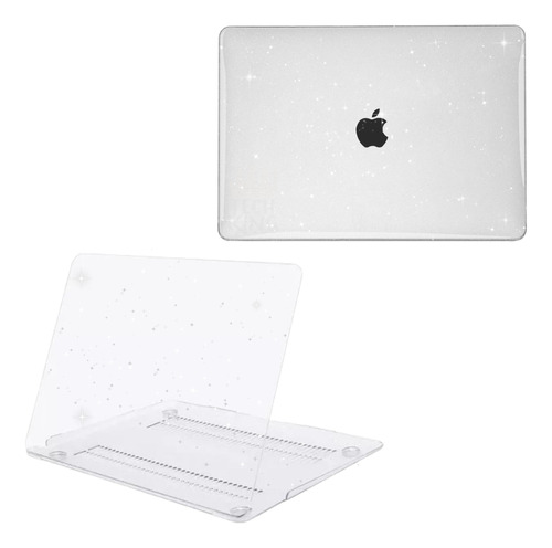 Case Com Glitter Em Acrílico Para Macbook Pro A2159 13  2019