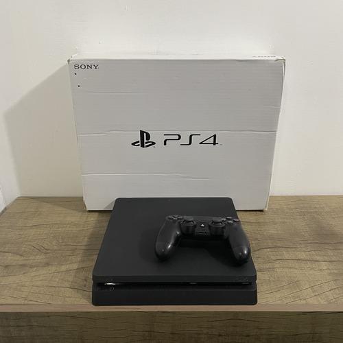 Playstation 4 Slim 1tb Completo + 4 Juegos Inmaculado (Usado)