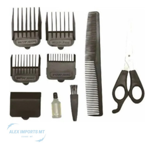 Cortador De Cabelo Mallory Mithos Power Laminas De Aço