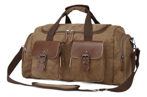 Bolso De Lona Para Hombres, Bolso De Hombro Ligero Y