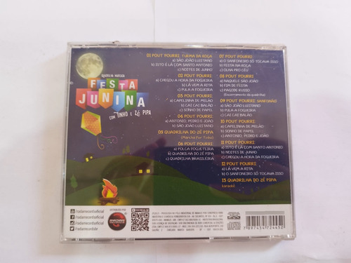 Cd Tinho E Ze Pipa Quadrilha Marcada Festa Junina