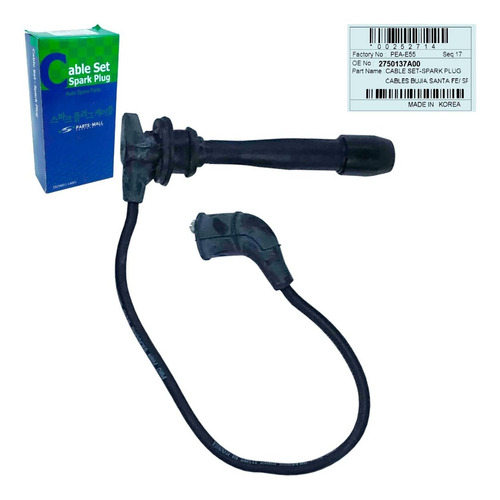 Imagen 7 de 10 de Cables Bujias Santa Fe Gold 2.7 2001 2002 2003 Original