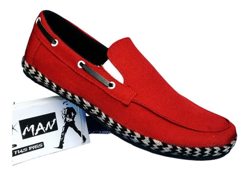 Zapato Mocasín Náutico  Marinero Hombre Dama Unisex