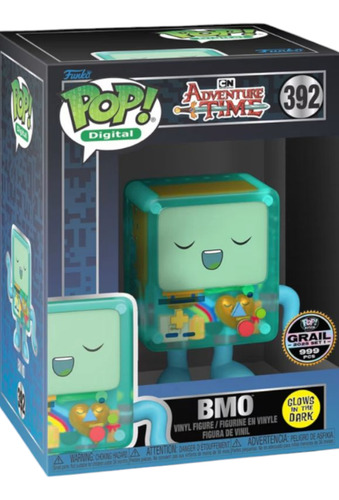 Funko Pop Bmo Nft 708pcs O Menos Grail Glows In The Dark (Usado)