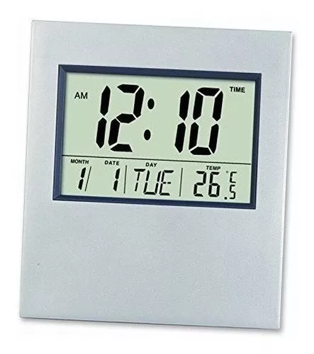 Reloj Pared Digital Kadio Termometro Timer Alarma Calendario