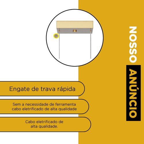 Pendente Lustre Jabuticaba 5 Globos Especial 1,5m Fio Bivolt