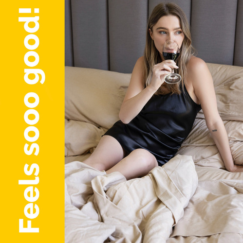 Oh! Sheets Juego De Sabanas Cationico 7 Piezas Matrimonial Gris Azulado
