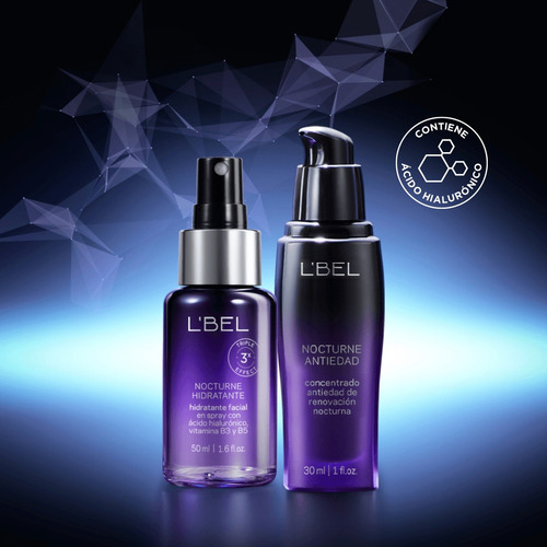 Set Nocturne Serum Rostro E Hidratante Facial - L'bel
