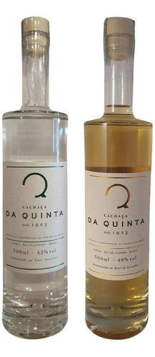 Cachaça Da Quinta Prata E Carvalho 500 Ml 