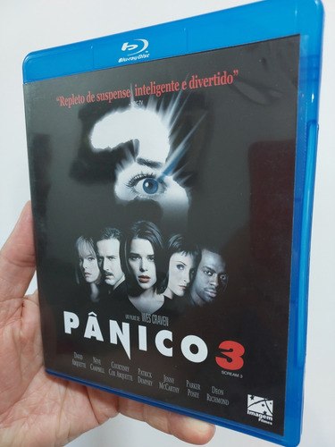 Blu-ray Pânico Coleção Completa 5 Filmes Originais Novinhos
