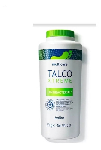 Talco Extreme Multicare Antibacterial Para Pies 230g.