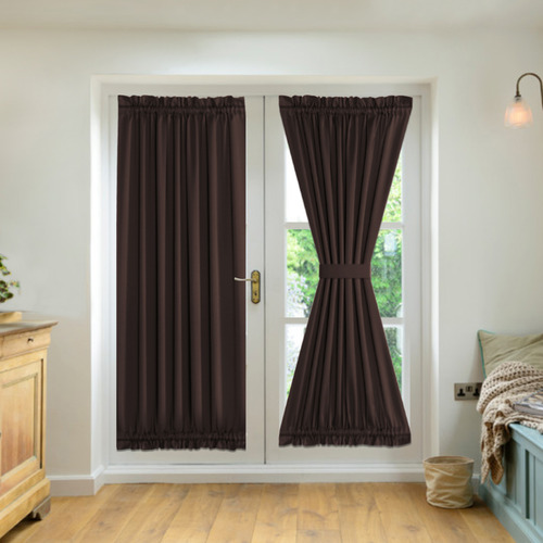 Curtain Door Blackout X Privacy Curtains Window French