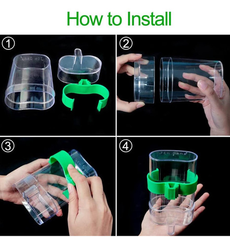 Dispensador De Agua Para Pájaros, Hervidor De Agua Con Drena