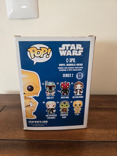 Funko Pop! - C-3po #13 - Star Wars Blue Box (Usado)