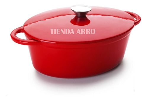 Olla Verdadera Hierro  Fundido Esmaltada  28cm - De Por Vida