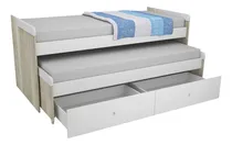 Comprar Cama Nido Doble Superpuesta 2 Camas Con 2 Cajones. Monte