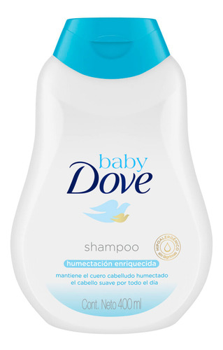 Shampoo Baby Dove Humectación Enriquecida X 400 Ml
