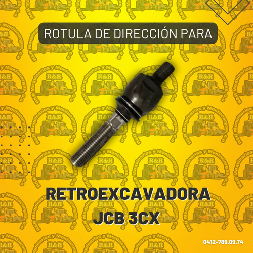 Rotula De Dirección Para Retroexcavadora Jcb 3cx