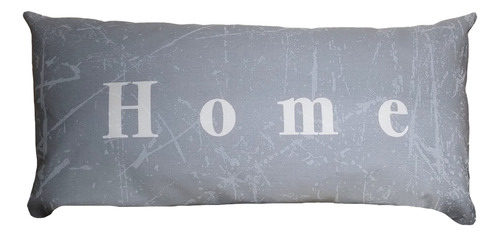 Almohadón Decorativo Cama Frases 60x30 Funda + Relleno