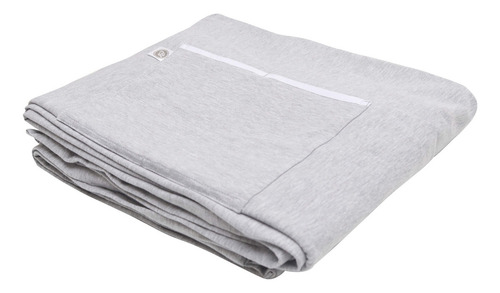 Fular Rebozo Cary Bebé 4.5 Metros Soft Jersey Talla Mediana Color Gris jaspe
