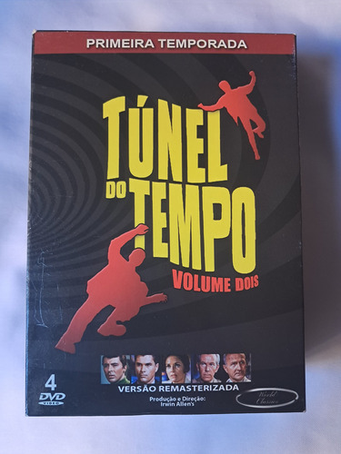 Box Dvd - Túnel Do Tempo - Temp. 1 E 2 - Completo E Lacrado (Usado)