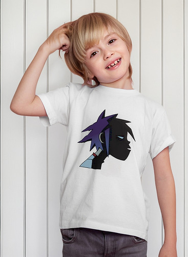 Playera Infantil Unisex Gz Gorillaz 2-d P24