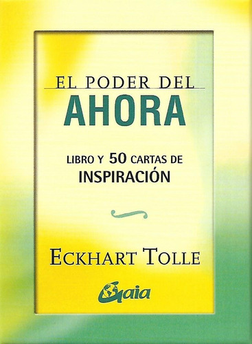 Libro El Poder Del Ahora - Cartas De Inspiracion + Libro 