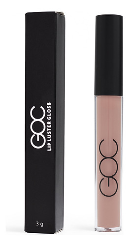 Goc, Brillo Para Labios, Lip Luster, Textura Suave, Hidrata Acabado Brillante Color Tono 01