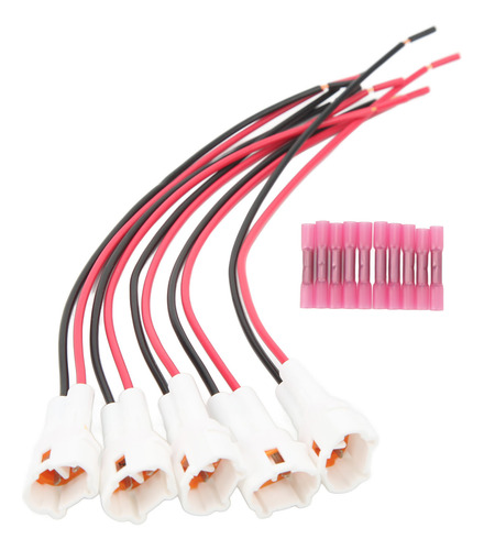 Kit De Conectores De Cable De Alimentación, 5 Piezas, Transm