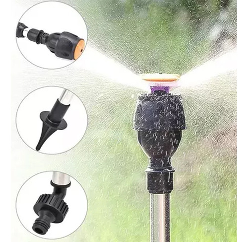 Aspersor Giratorio Automático For Riego Con Trípode 360