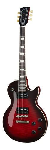 Guitarra elétrica Gibson Artist Collection Slash Les Paul Standard de  mogno vermillion burst laca nitrocelulósica com diapasão de pau-rosa