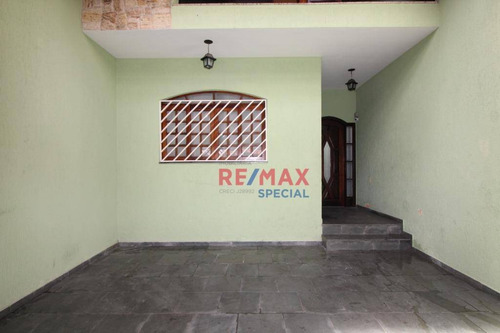 Sobrado Com 3 Dormitórios À Venda, 110 M² Por R$ 540.000,00 - Jardim América - Guarulhos/sp - So0099