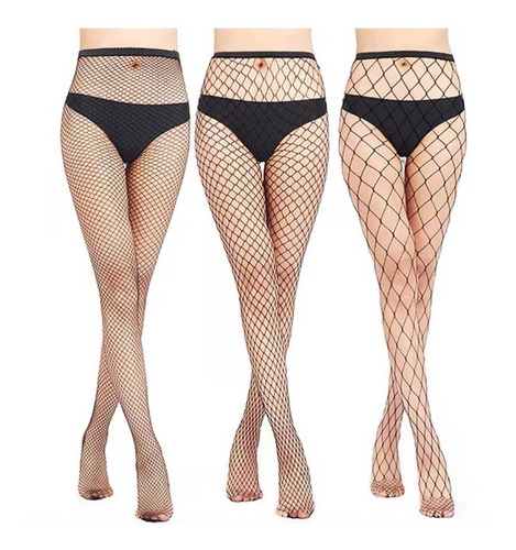 Oferta X3  Medias Panty Sexy Piernas Moda  Malla Lenceria 