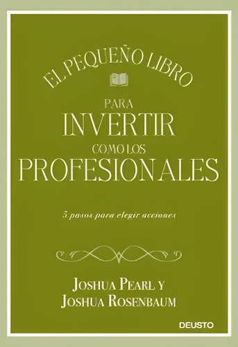 Libro El Pequeño Libro Para Invertir Como Los Profesion /81