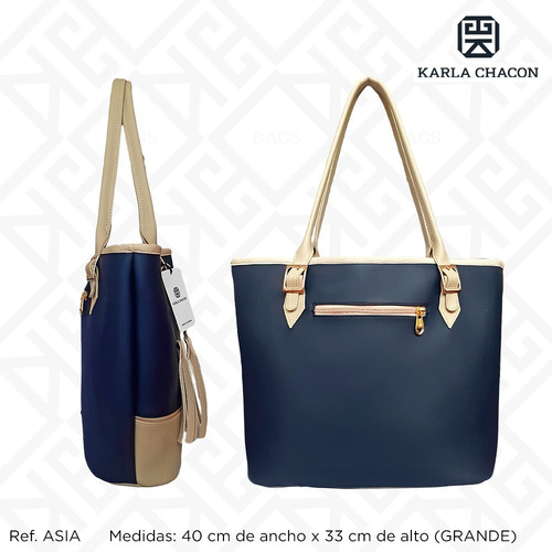 Bolso Dama Carteras Mujer Karla Chacon + Accesorio