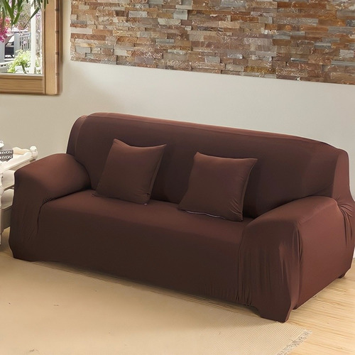 Funda Protector Para Sillón Sofá 3 Cuerpos Diseños Tela Lisa