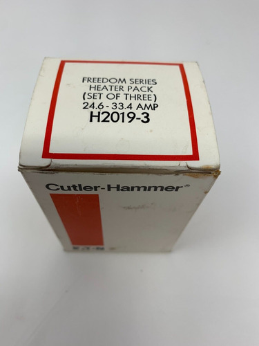 Eaton Cutler-hammer H2019-3 Freedom Series Thermal Overl Yyl