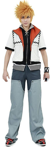 Cosplay Life Kingdom Hearts 2 Roxas Full Set Deluxe Jacket P