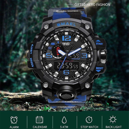 Relogios Masculinos Digital Barato Borracha Shock Promoção