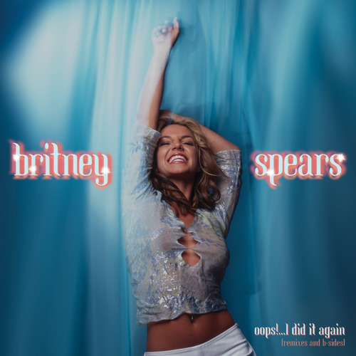 Britney Spears Opa!... I Did It Again remixa vinil azul