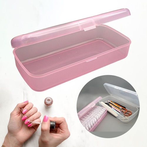 4 Caja De Almacenamiento De Herramientas De Arte De Rosa S
