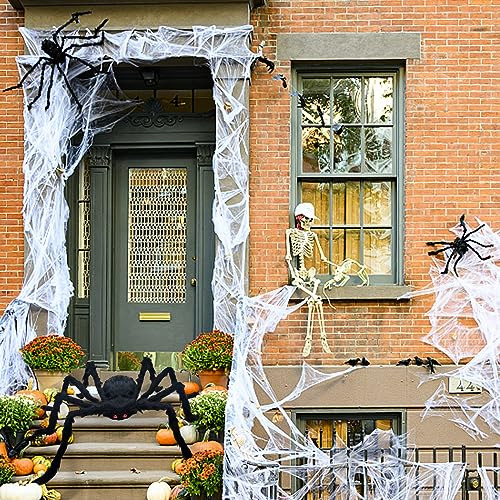 Large Halloween Spiders For Outside, Big Spider Hallowe...