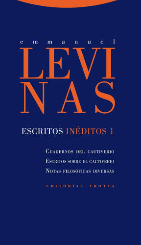 Escritos Inéditos 1, Emmanuel Levinas, Trotta