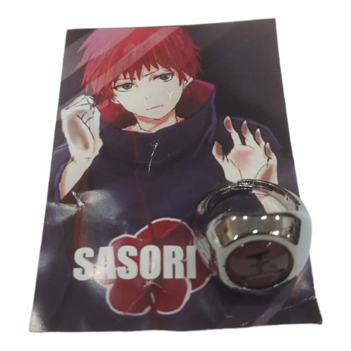 Anillo Regulable Sasori Akatsuki Naruto