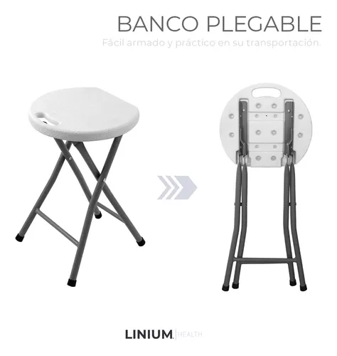 Banco Banca Banquito Linium Plegable De Plástico Portátil