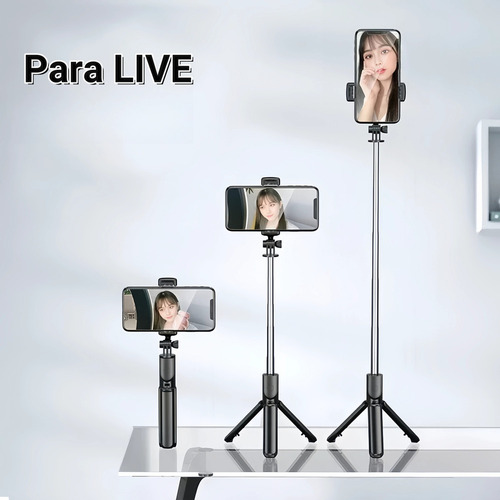 Qu Selfie Stick Trípode Portátil Inalámbrico Bt Controles