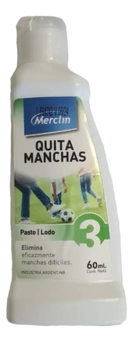 Quita Manchas Pasto Lodo Barro Tela Merclin